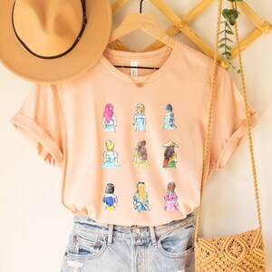 Disney Princess Shirt, Princess Squad Shirt, Disney Tee, Disney Girls Trip, Princess Shirt, Matching Disney Shirts, Disney Family Trip