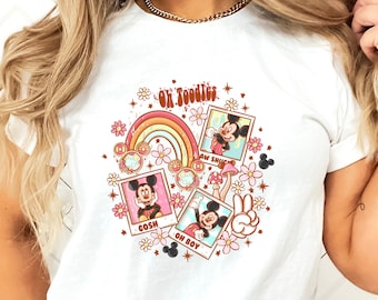 Camiseta de Mickey Mouse, camiseta retro de Disney, orejas de Mickey, camiseta de Disneyland, camiseta de Disney para niños, camiseta divertida de Disney, camiseta linda de Disney