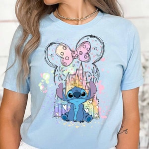 Stitch Shirt, Disney Tee, Disney Stitch Shirt, Stitch Disneyworld Shirt, Disney Vacation Shirts, Disney Castle Shirt, Magic Kingdom Shirt