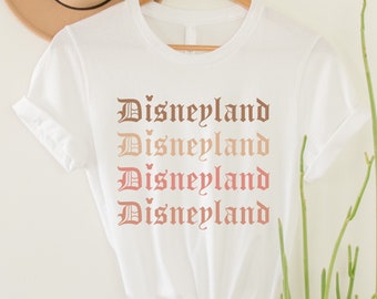 Camiseta vintage de Disneyland, camiseta de Mickey y sus amigos, camiseta estética de Disney, camiseta de Disney World, camiseta de la familia Disney, regalo de Disney