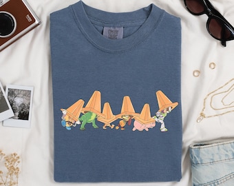 Comfort Color Shirt, Toys Crossing Shirts, Toy Story Shirt, Retro Disney Toy Story T-shirt, Toy Story Character Tee, Disney Family Trip Tees