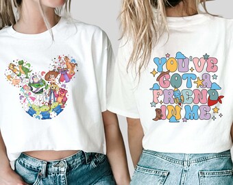 Two-Sided Toy Story Shirts, Toy Story 2023 Land Shirt, Jessie and bullseye Shirt, Disneyland Shirts, Disney World Shirt, Disney Family Shirt