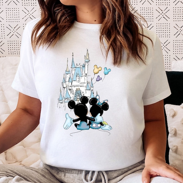 Mickey Minnie Shirt, Disney Castle Shirt, Disneyland Shirt, Disneyworld Shirt, Magic Kingdom Shirt, Disney Family Shirt,Disney Trip Shirt