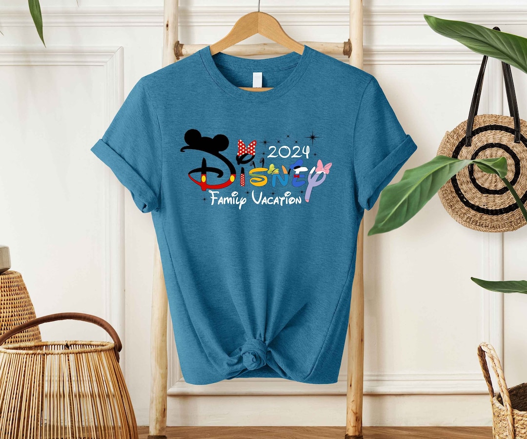 Camiseta de viaje familiar a Disney 2025, orejas de Mickey Disneyworld,  Disneyland para la familia, vacaciones de Disney para niñas, camiseta de  viaje
