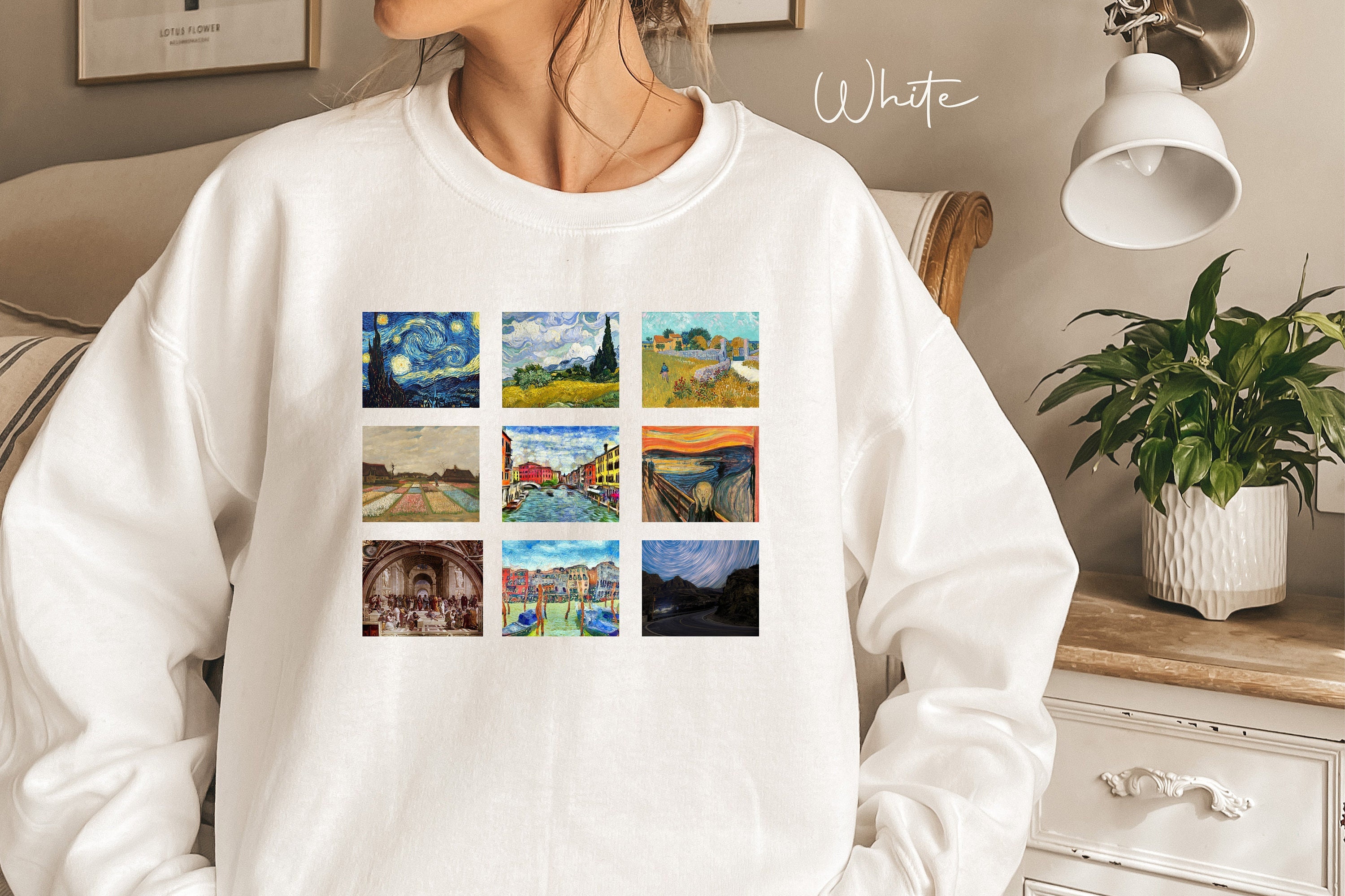 Van Gogh Shirt - Etsy Australia