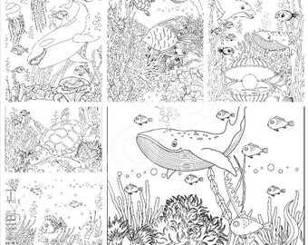 hawaiian coloring etsy