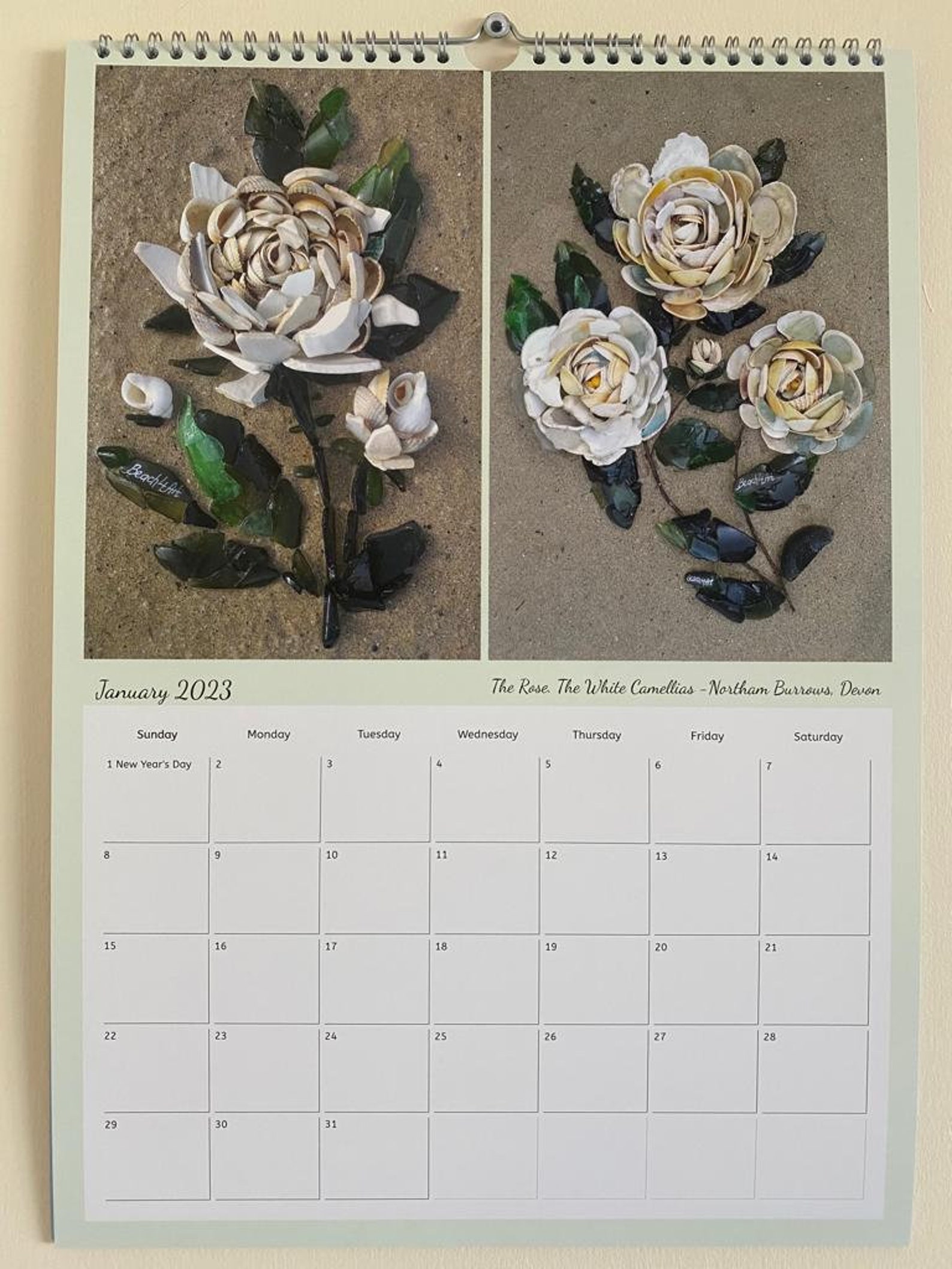 Wall Hanging Charity Calendar 2023 the Sunset - Etsy UK