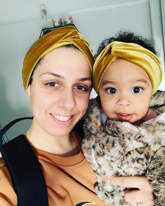 Mother daughter hotsell matching turbans