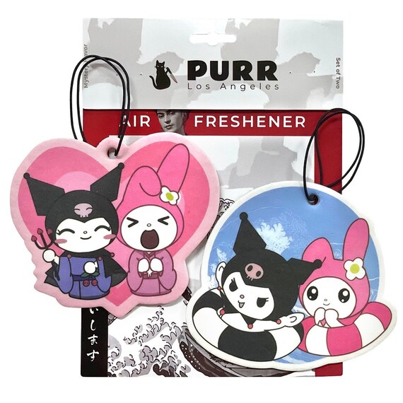 PURR Anime Air Freshener Kuromi Melody Anime Car Decoration Etsy
