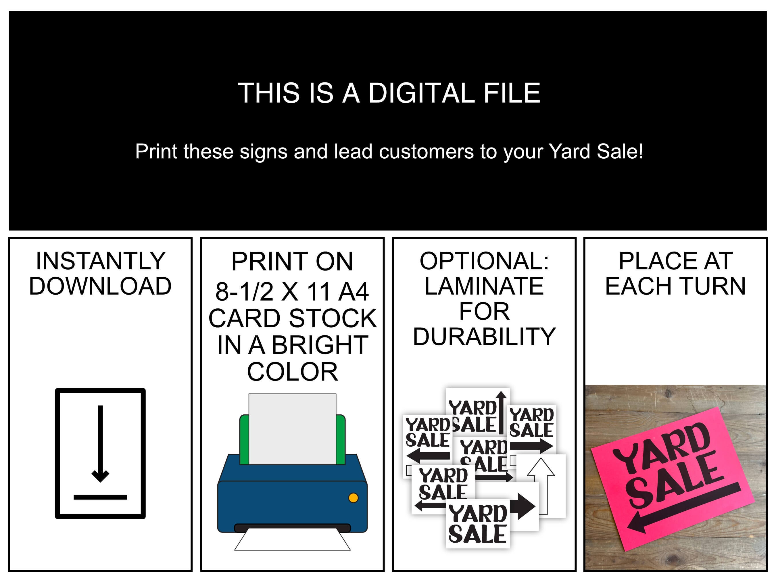 Printable Yard Sale Signs Yard Sale Signs You Can Print at Home ...
