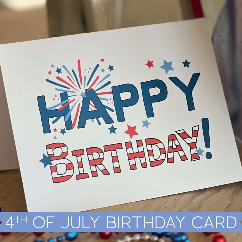 4th of July Cards Etsy 4th of July Cards Etsy