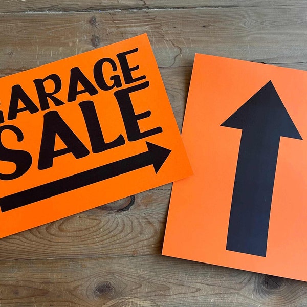 Printable Garage Sale Signs • Garage Sale Signs You Can Print At Home • Printable Signs • Garage Sale Printables • Instant Download