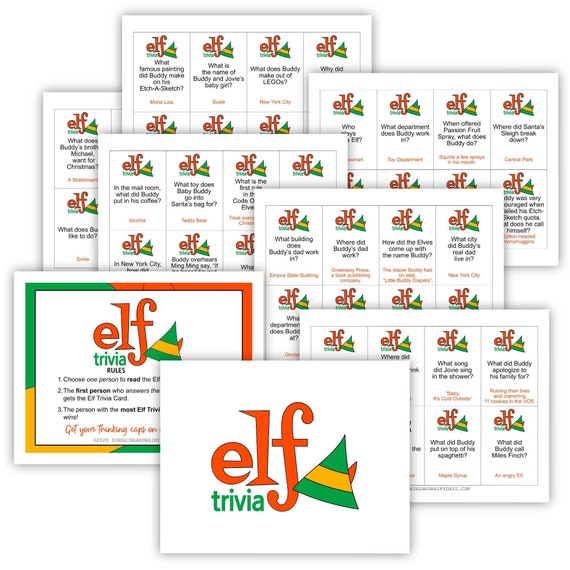 Elf Gift Exchange Game For Christmas Parties - Sunshine and Rainy Days