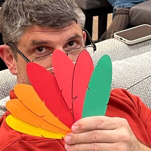 Who Is Most Like A Turkey Thanksgiving Game • Turkey Traits Showdown • Thanksgiving Family Game • Thanksgiving Activity • Turkey Game