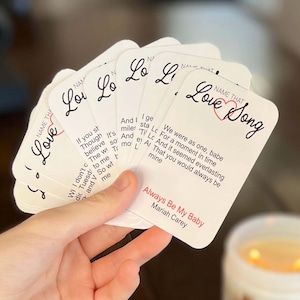 Name That Love Song Game • Valentine Game • Valentine Party Game For Adults • Name That Tune • Name That Song • Guess The Song