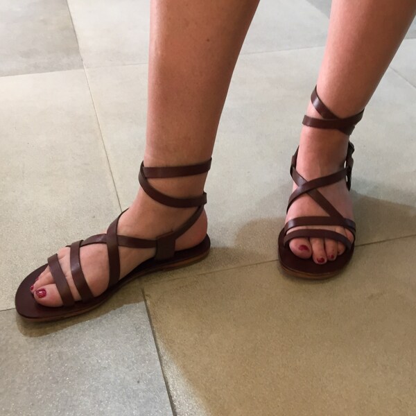 penneys lace up sandals