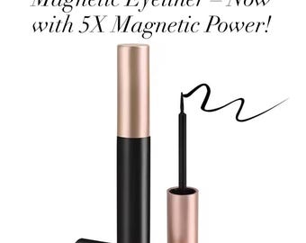 MHQueen Magnetic Eyeliner: Black Waterproof Liquid - All Day Hold