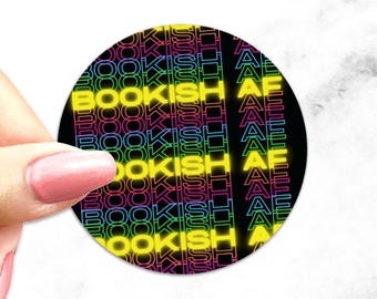 bookclub gift ideas for book lover book worm trending stickers for laptop decal for cooler bookish merch literary gifts for reader book club