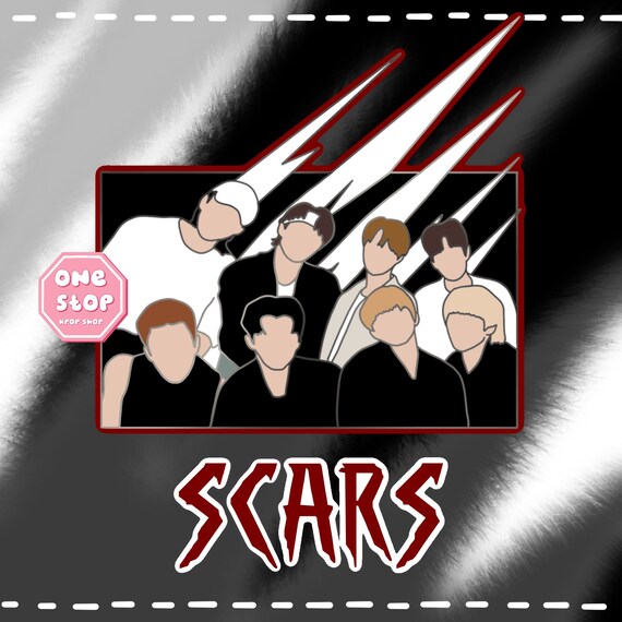 Stray Kids SKZ SCARS Hard Enamel Pin PREORDER Etsy