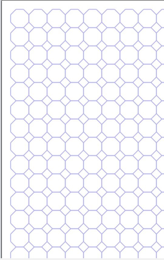 hex grid paper etsy