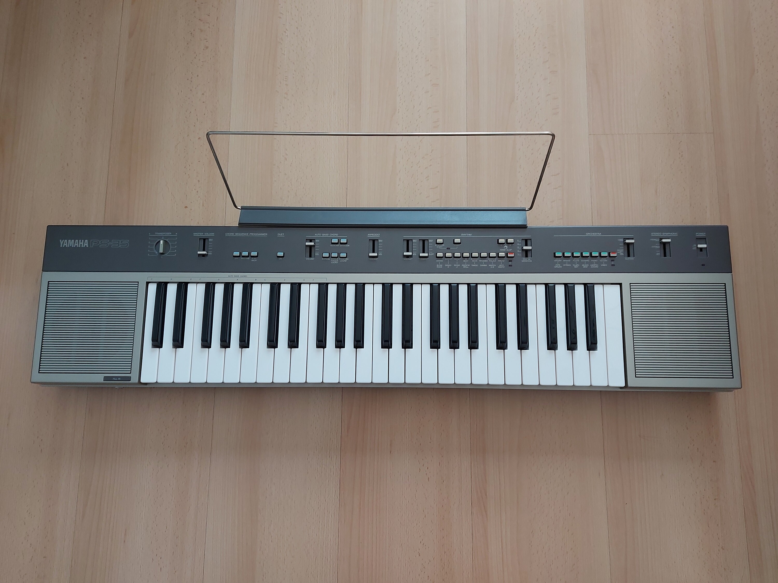 Vintage Keyboard YAMAHA PS-35 80s - Etsy
