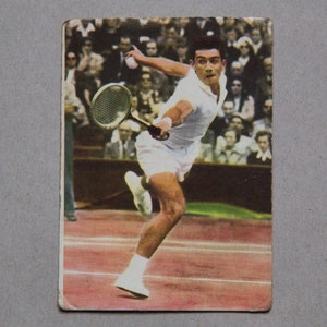 Ken Rosewall, Tennis, 50er, Heinerle, Sammelbild