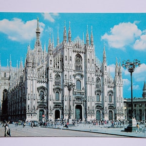 Carte postale Architecture Milano Il Duomo, vierge, en parfait état