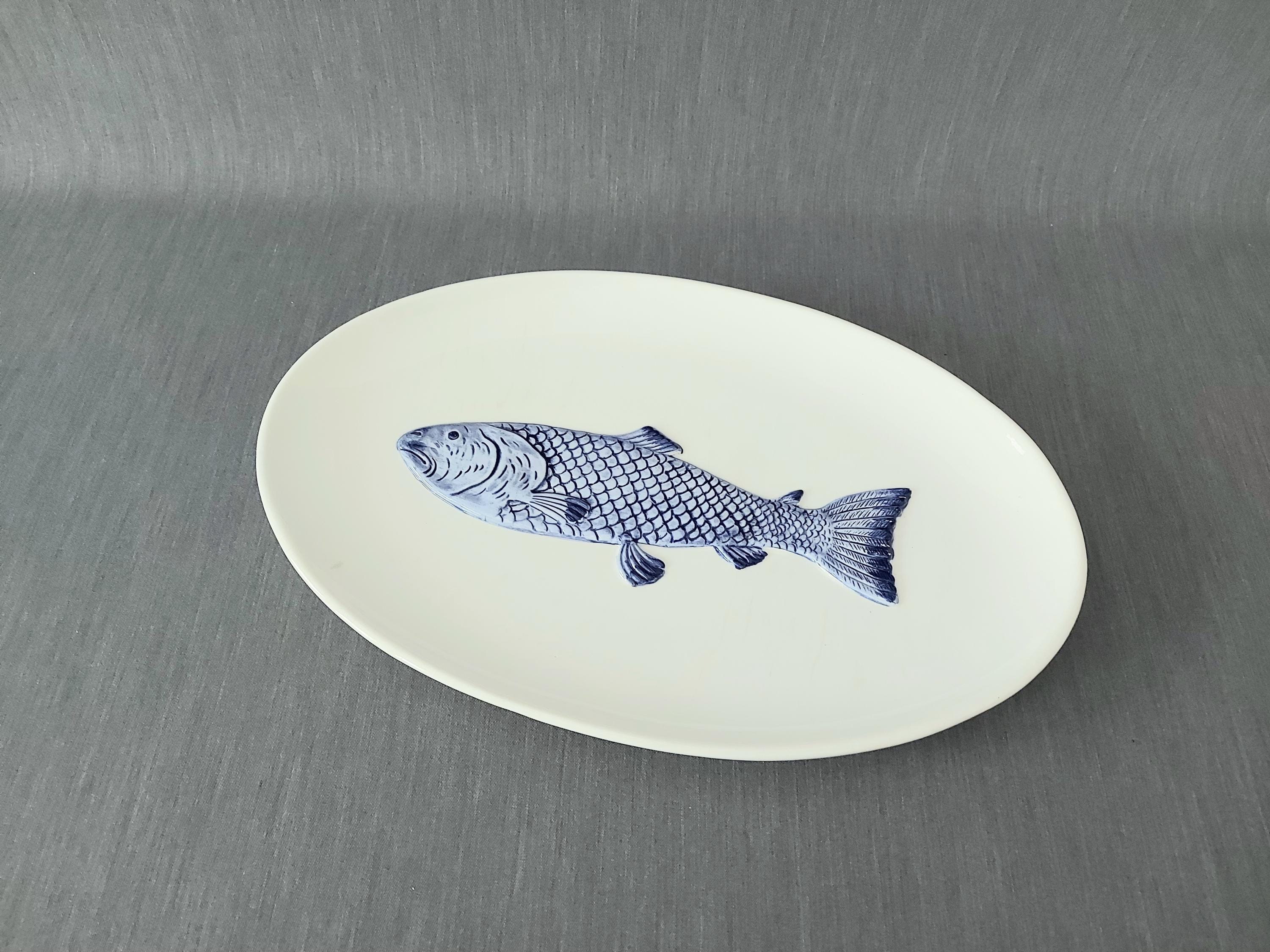 Fisch servierplatte