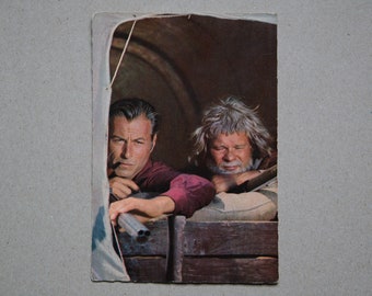 Postkarte_Winnetou_Lex Barker and Ralf Wolter_60s