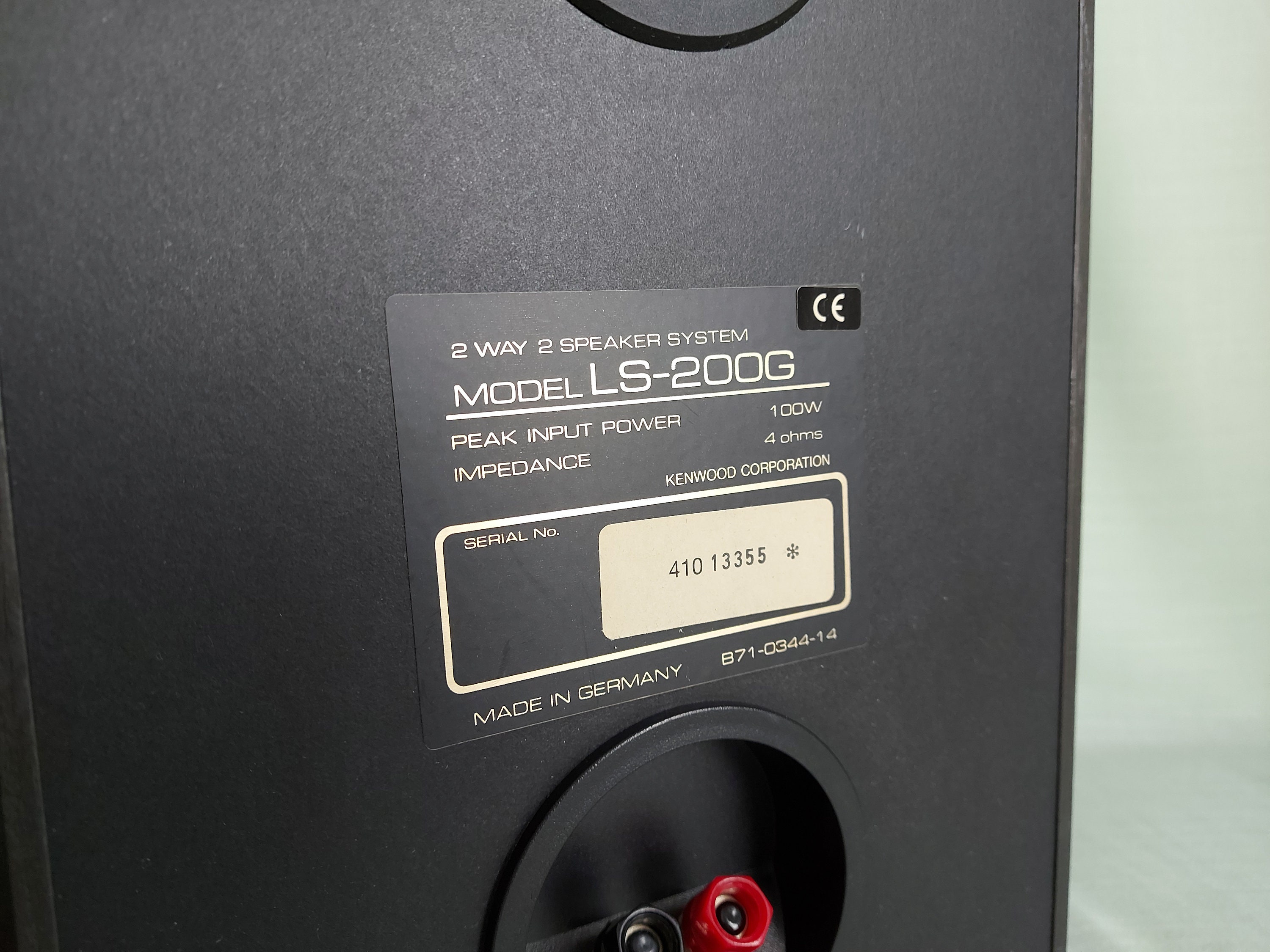 Kenwood LS200G Speaker Boxes 2 Way 100 W Etsy