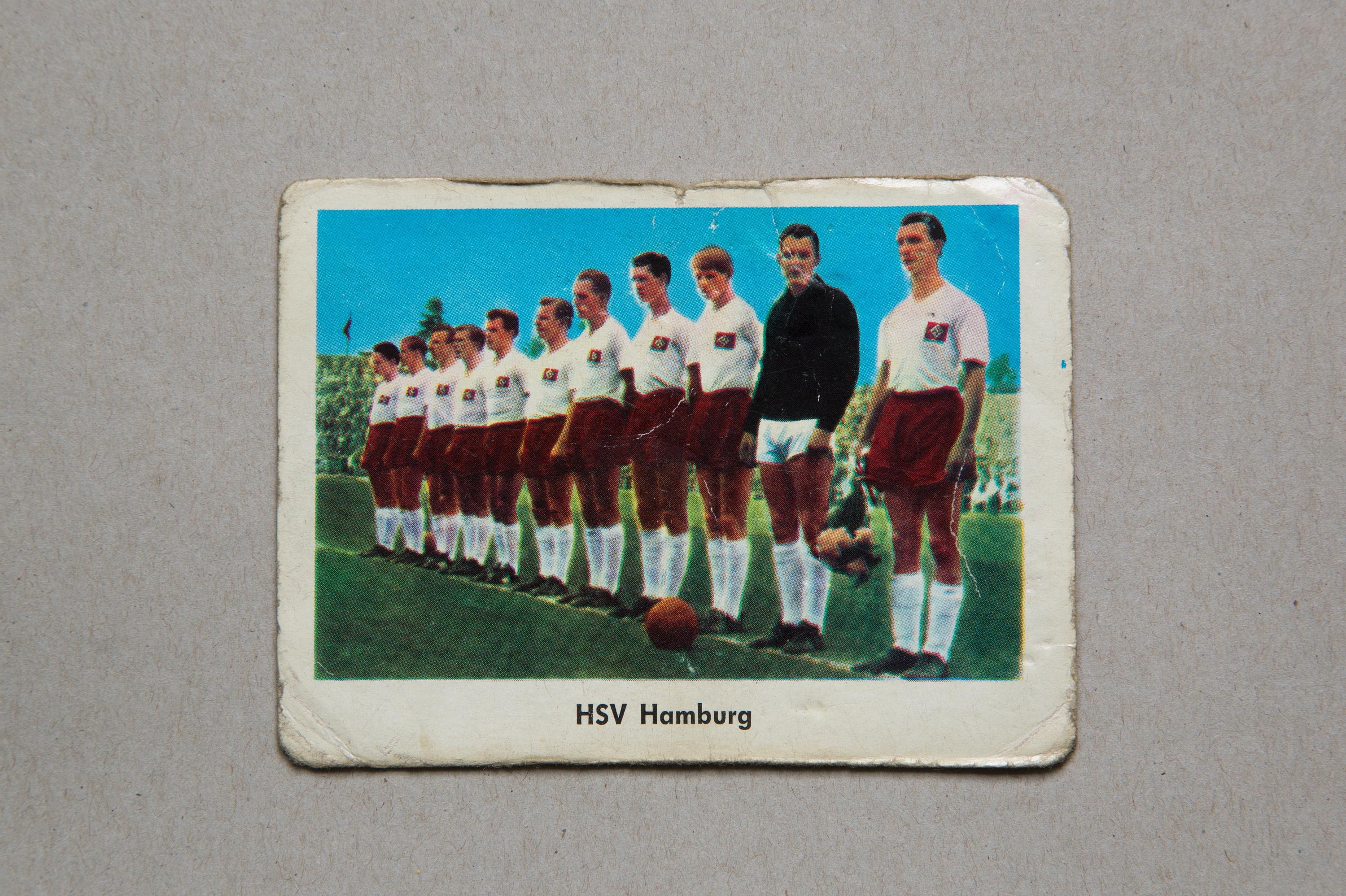 Dekorativer Aufkleber HSV Hannover 96,: ca. 17 x 11 cm (1985