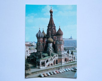 Architecture Carte postale de la Cathédrale Saint-Basile, vierge, en parfait état