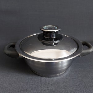 Euro Cuisine cooking pot_cooking system_high quality_stainless steel_19 cm_1 litre
