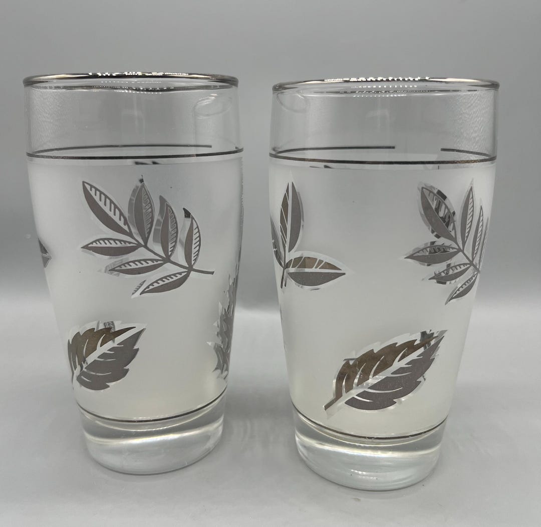 Libbey Silver Leaf Glassesnull