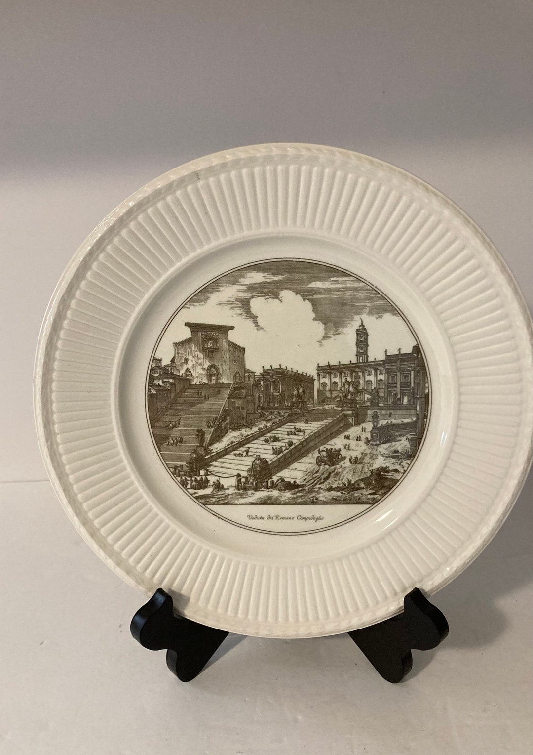 Vintage Wedgwood Piranesi Rome Historical Landmarks the Capitol and the ...