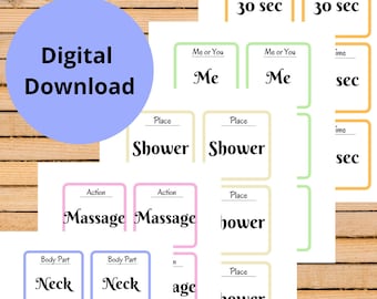 Foreplay Cards - Adult Gameplay - Foreplay Game - Intimacy Game