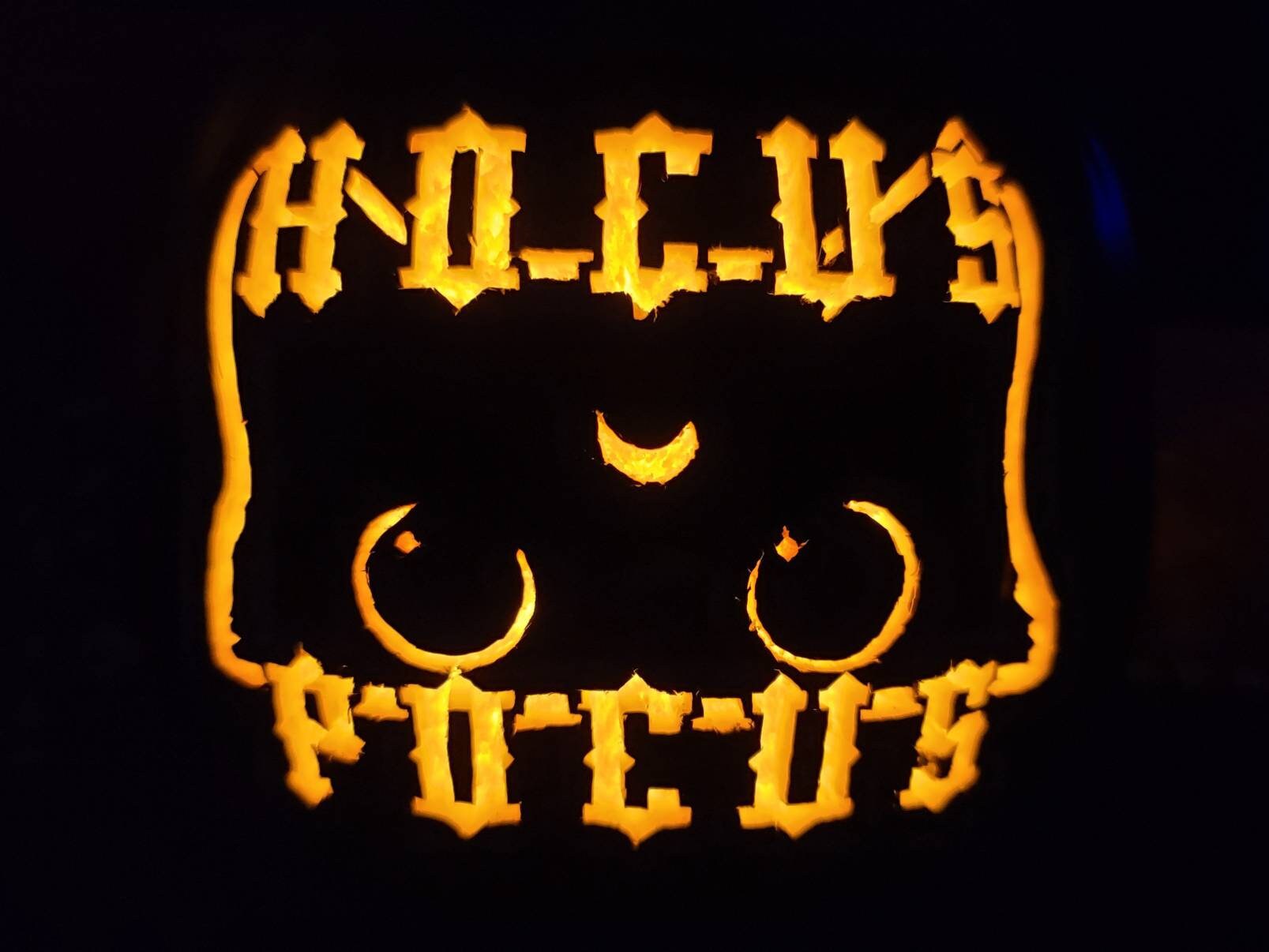 Carved 6.5" Foam Pumpkin, Hocus Pocus Cat, A Girl's Gotta Have Options ...