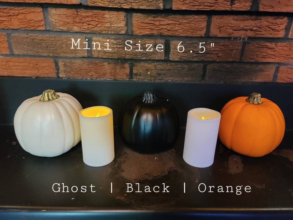 Carved 6.5 Foam Pumpkin Hocus Pocus Cat A Girl's - Etsy