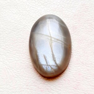 Grey Moonstone Cabochon Loose Gemstone, AAA+  Natural Grey Moonstone For Handmade Jewelry and Wirewrap,  46029-46032