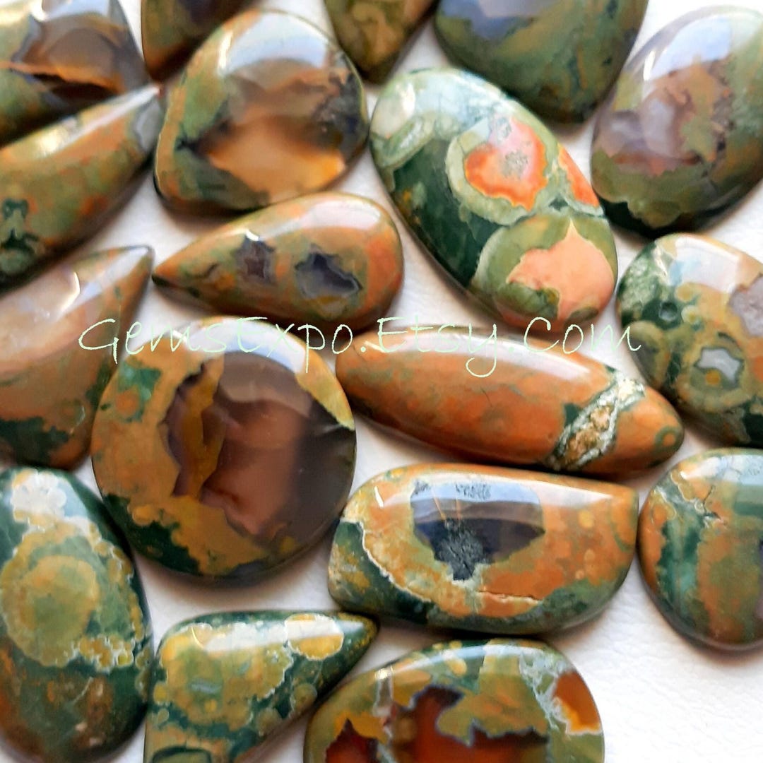 New RHYOLITE Cabochon Wholesale Lot by Weight With Different Shapes and ...