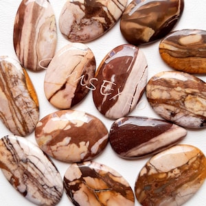 NEW COCONUT JASPER Cabochon Loose Gemstone, Wholesale Lot Cabochon By Weight With Different Shapes and Size Cabochon Used For Jewelry