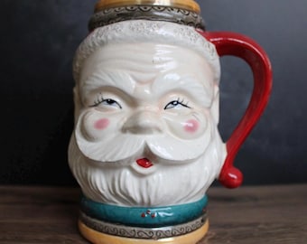 Vintage Santa Mug/Stein