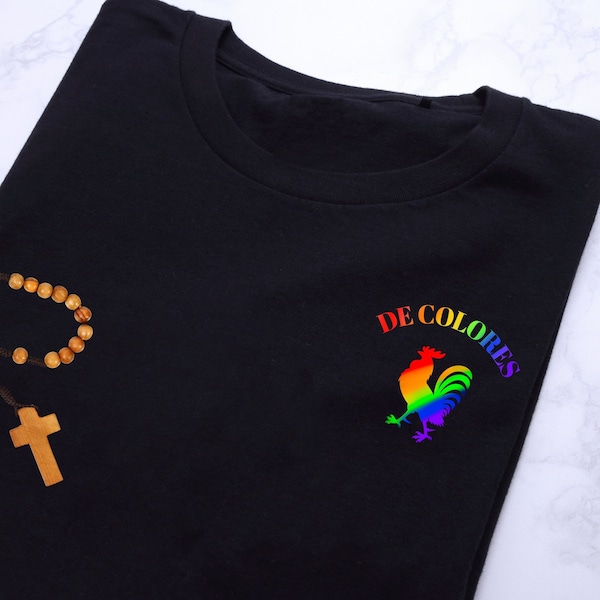 De Colores Shirt - Cursillo Tshirt - Perfect for your 4th Day and Ultreya, Catholic Christian for Men or Women, available in 8 colors!