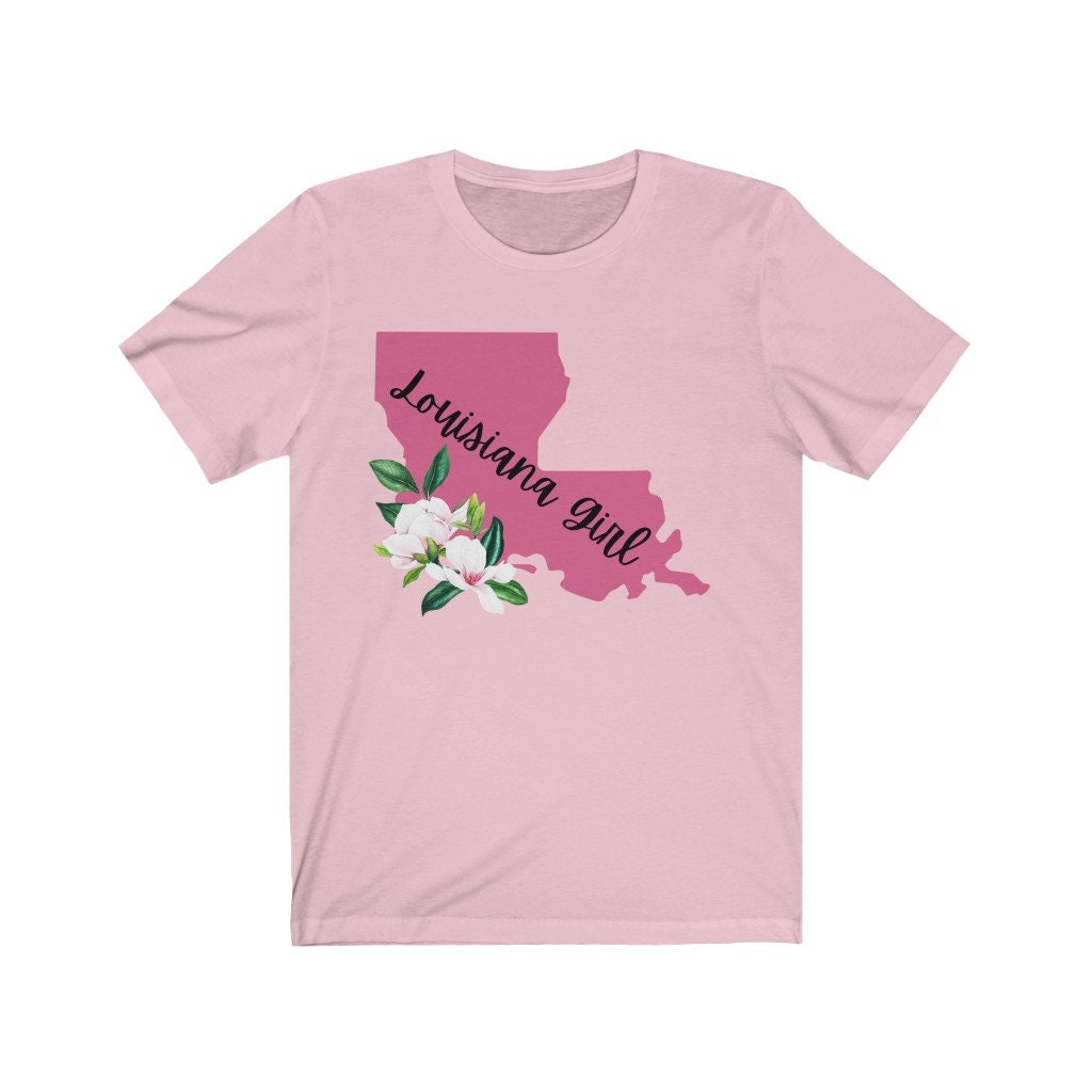 Louisiana Girl Tshirt for Women in 7 Colors Super Soft 