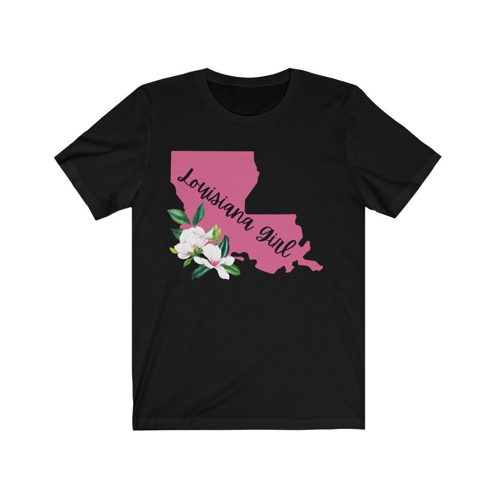 Louisiana Girl Tshirt for Women in 7 Colors Super Soft 