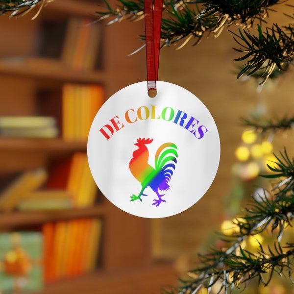 De Colores! Custom Cursillo ornament, Christmas decor to celebrate your 4th Day, Ultreya, Sponsor gift, New Cursillista Gift, Personalized