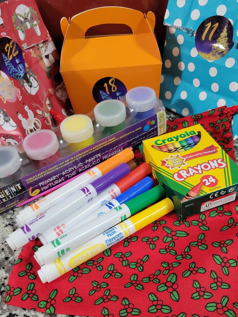 Advent Craft Box 2024 Christmas Crafting Calendar 24 Day Alternate