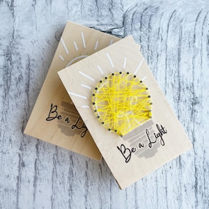 Be A Light String Nail Art | Christian Camp Craft Kit | Theme for Youth Group | Psalms 119:105 | Youth group | Christian Gift | VBS Activity