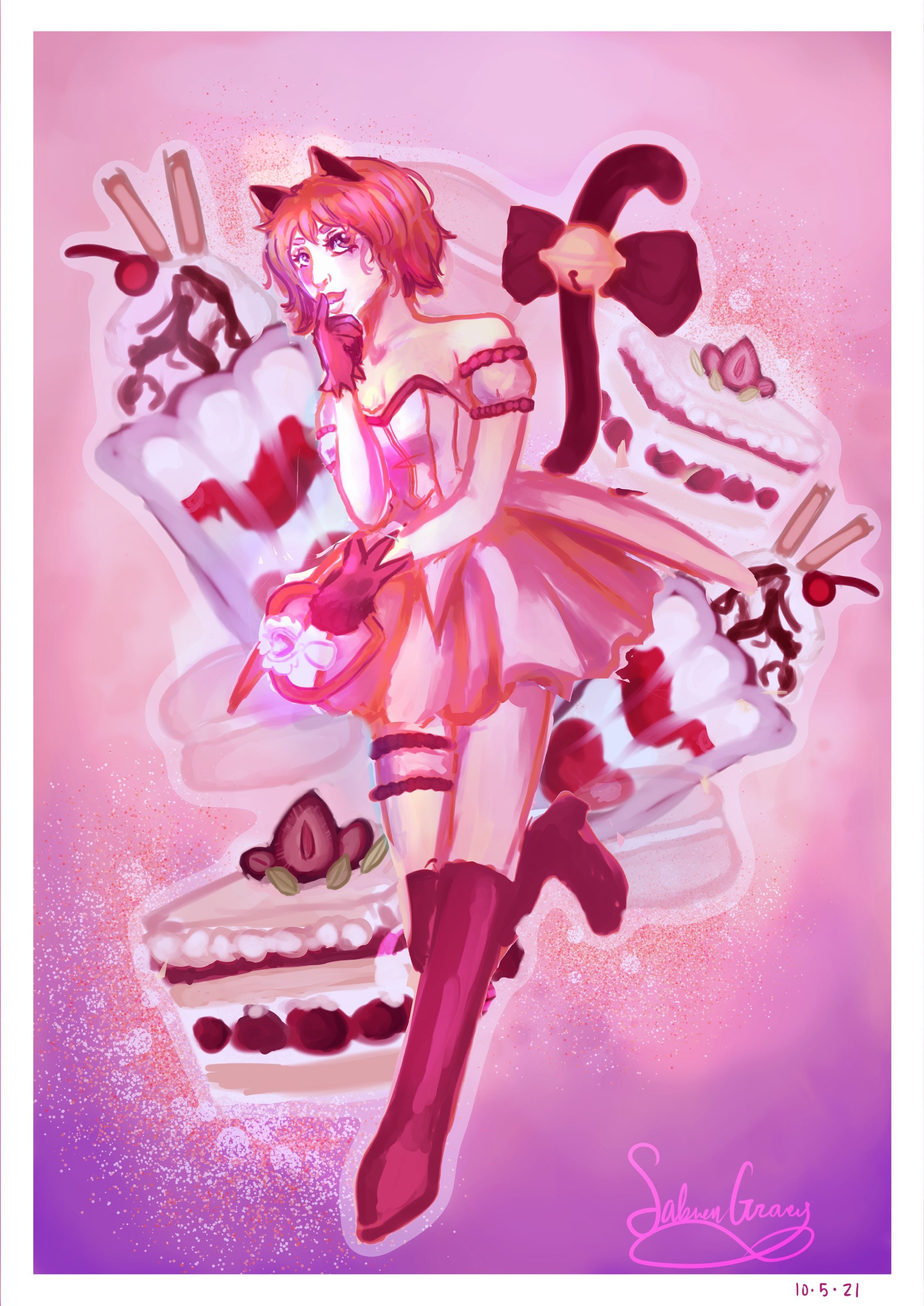 Tokyo Mew Mew Art - Etsy Tokyo Mew Mew Art - Etsy