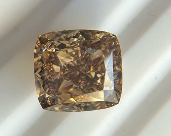 Diamant brun naturel certifié GIA 1pc 4.02 carat